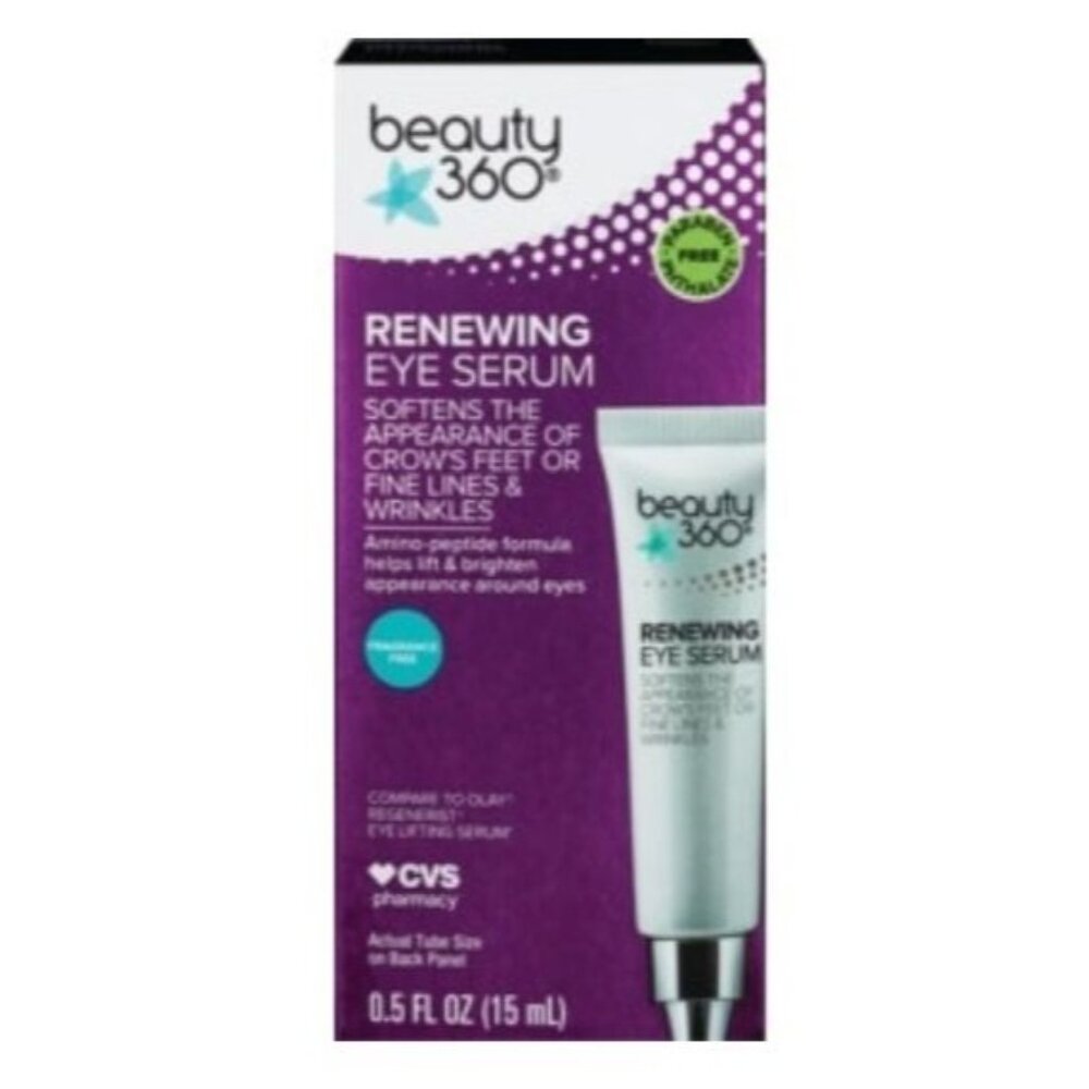 Beauty 360 Renewing Eye Lifting Serum Fragrance Free 0.5 OZ
